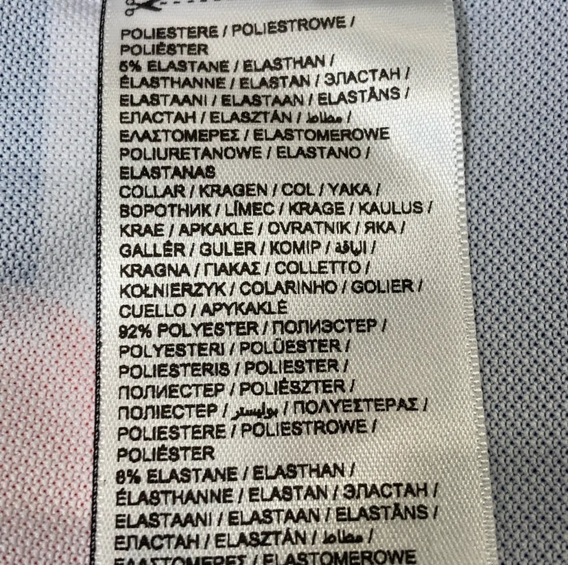 Puma Rosa/Blå/Vit Blommig Piké (S)
