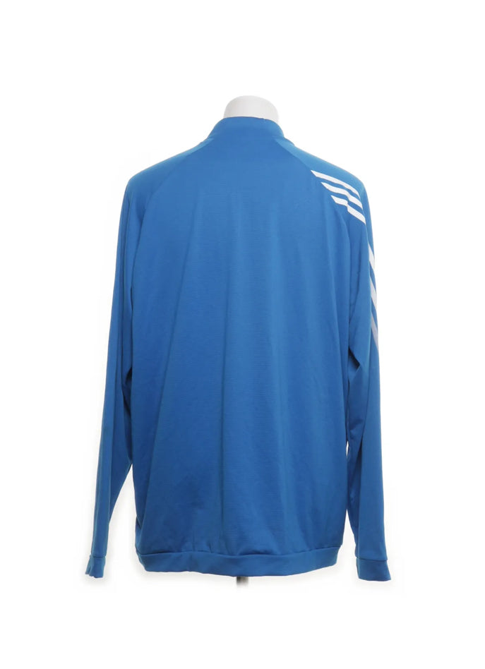 Adidas Blå Halfzip (XXL)