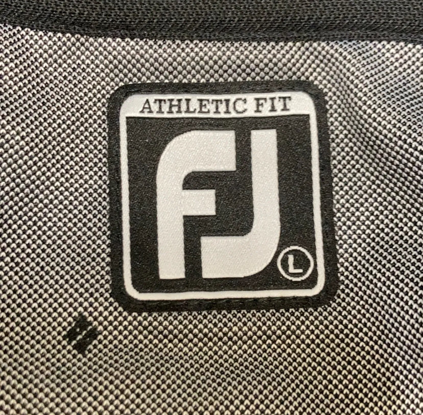 FootJoy Grå Piké med svarta detaljer (M/L)