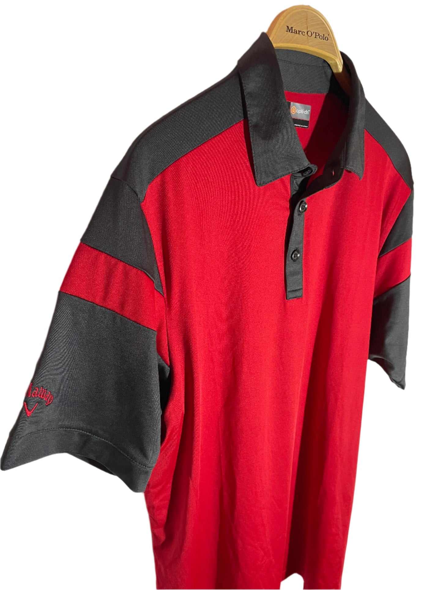 Callaway Röd/Svart Piké (L/XL)