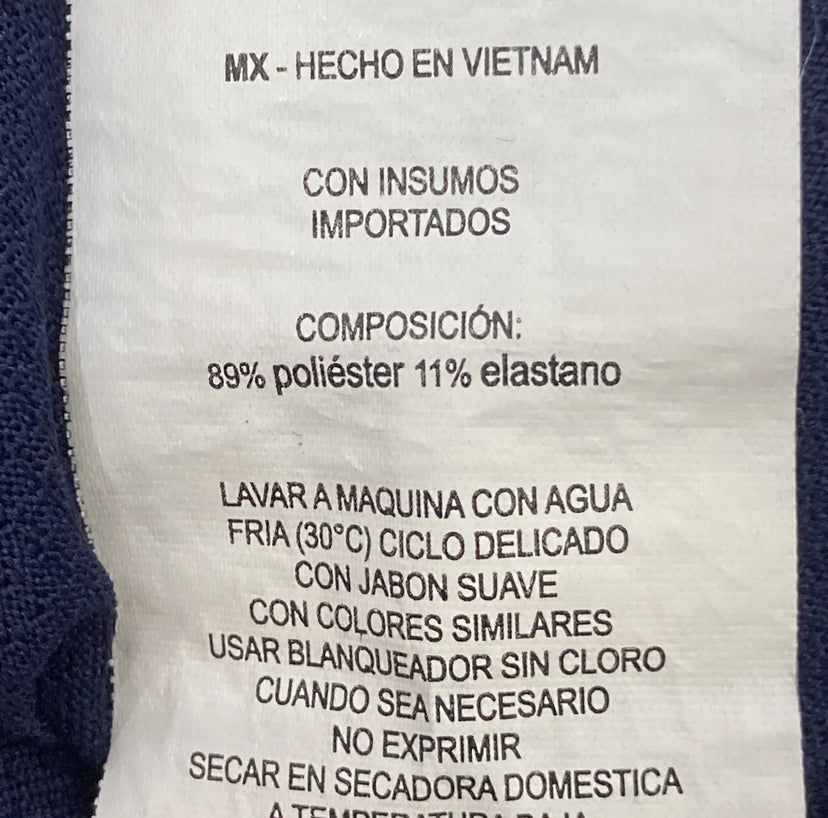 Callaway blå Piké med detaljer (M/L)