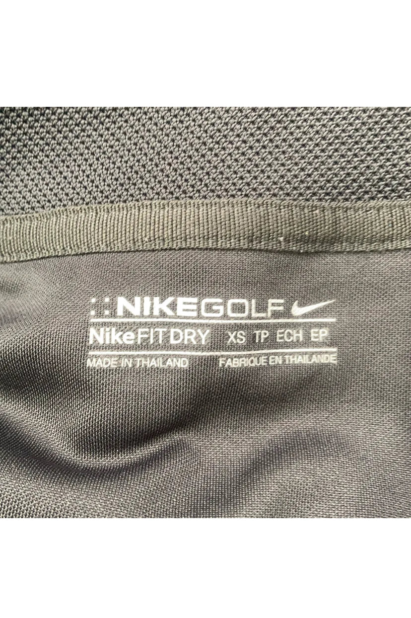 Nike Svart Piké med detaljer (S)