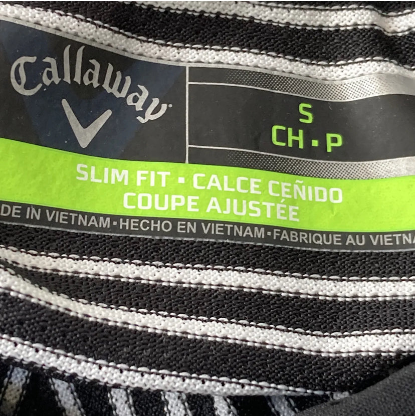 Callaway Vit/Svart Piké (XS/S)