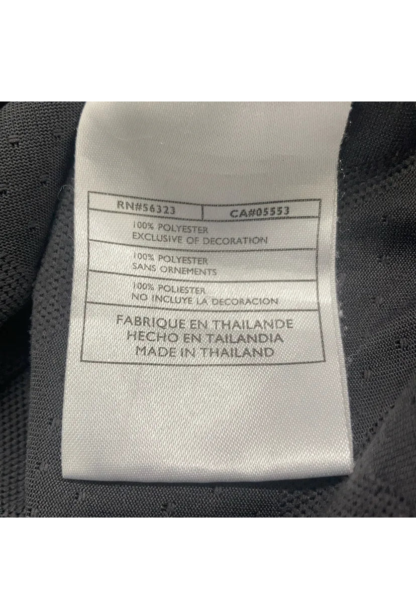 Nike Svart Piké med detaljer (S)