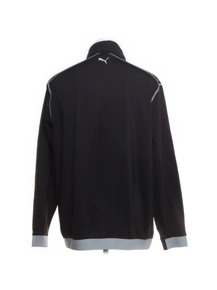 Puma Svart Halfzip (L)