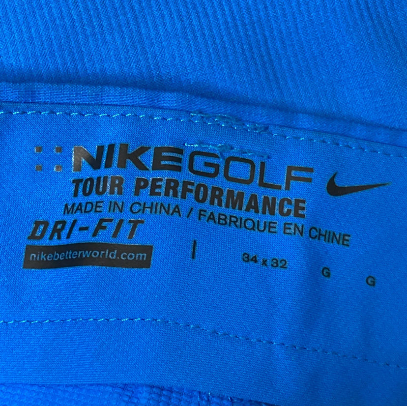 Nike Blå Byxor (34W/32L)