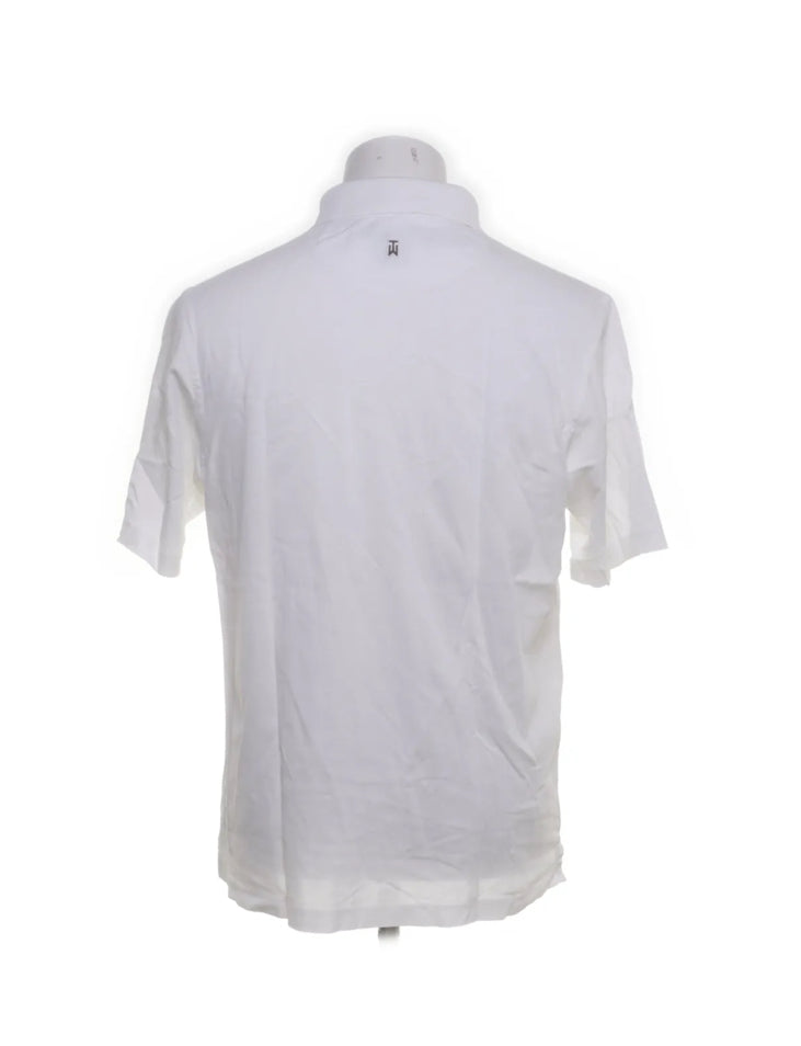 Nike Tiger Woods Vit Piké (L)