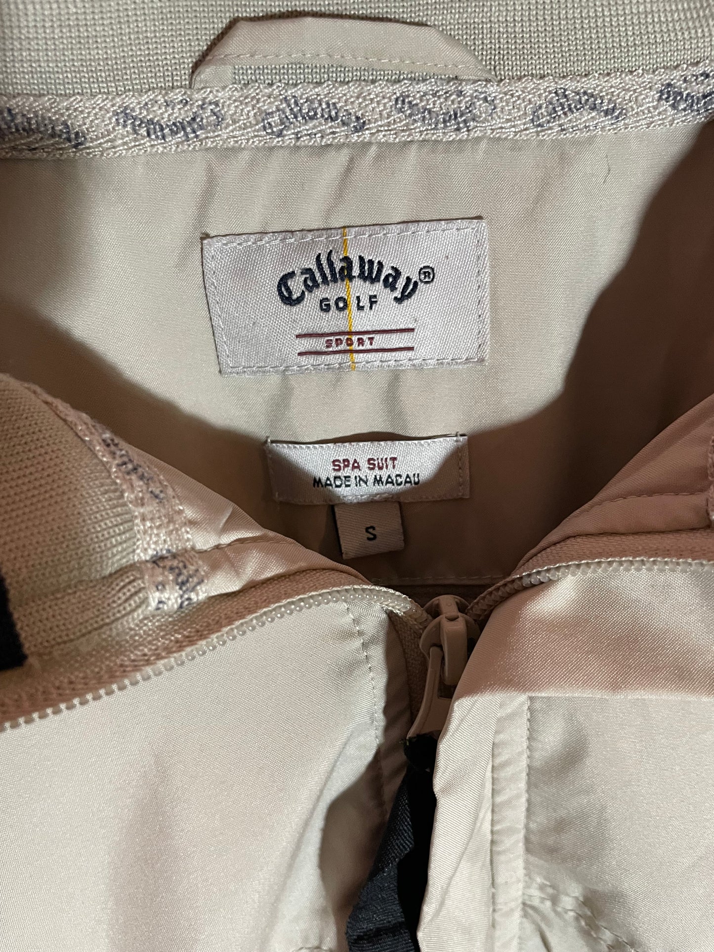 Callaway Beige Vindjacka (M)
