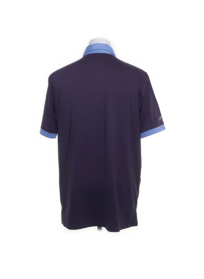 Callaway Mörkblå med detaljer Piké (L/XL)