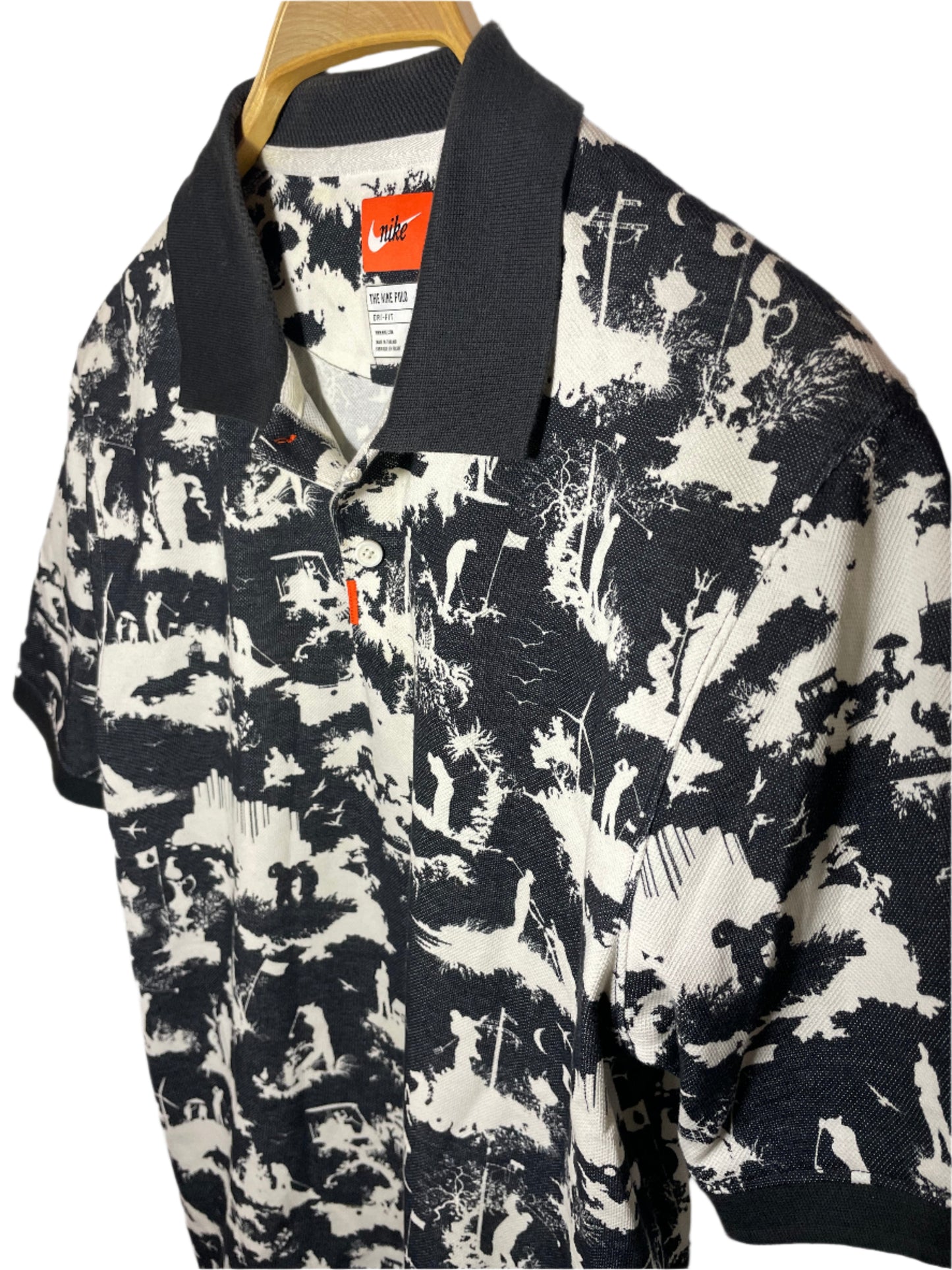 Nike Vintage Golf Animation Piké (S)