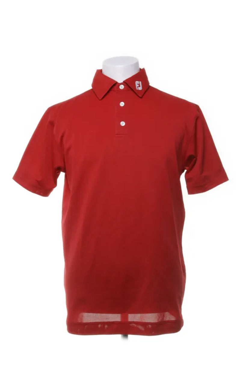 FootJoy Röd Piké (M)