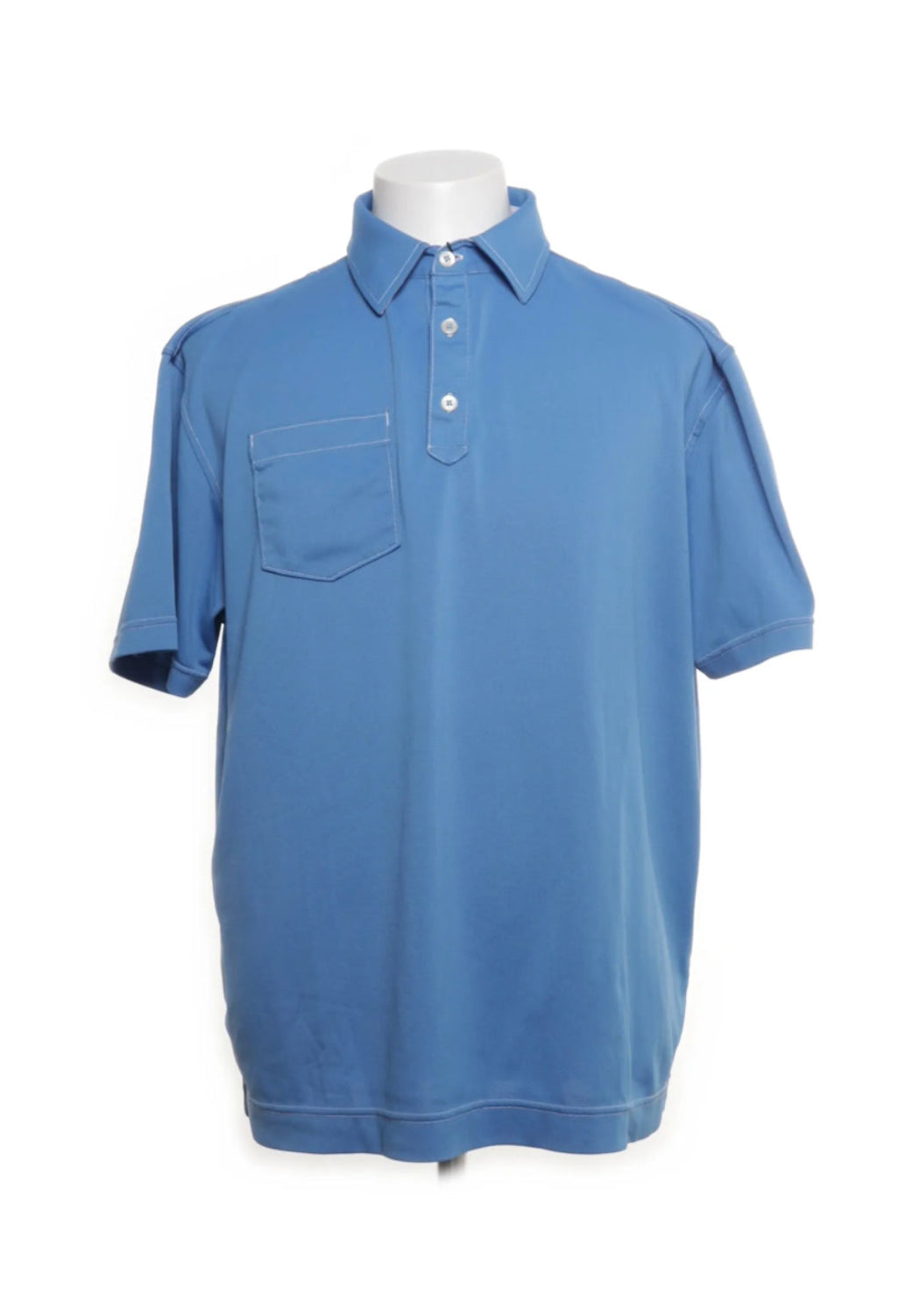 FootJoy Blå Piké med Ficka (XL)