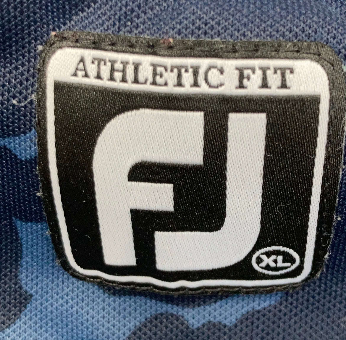 FootJoy Mörkblå Kamouflage Piké (L/XL)