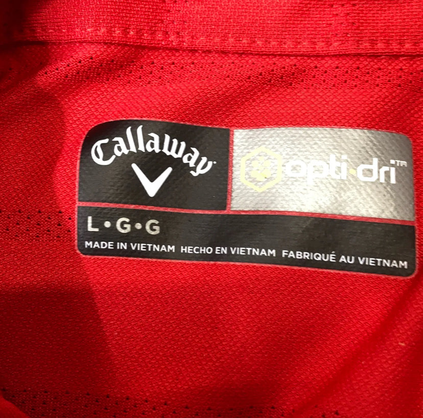 Callaway Röd Piké (XL)