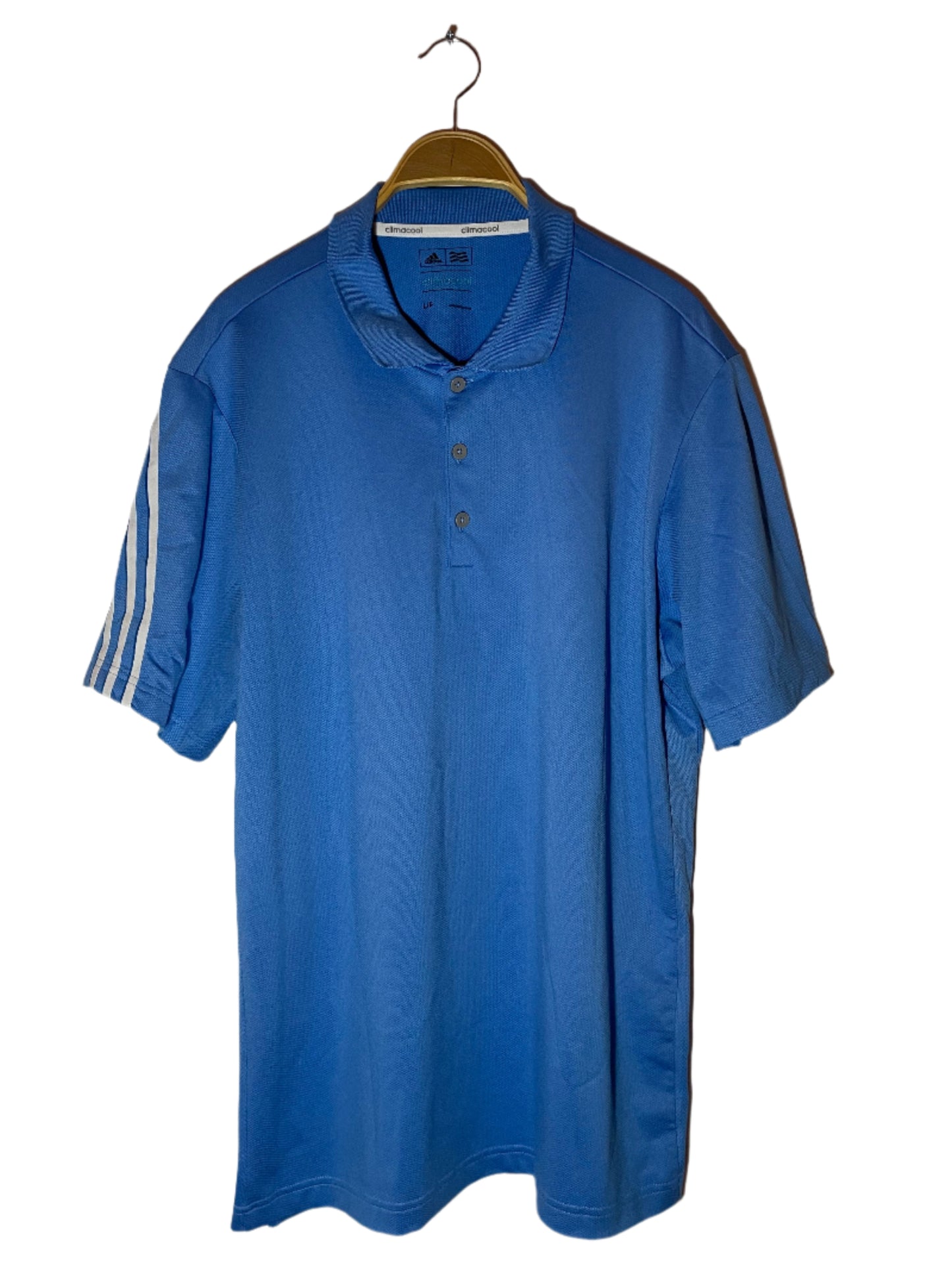 Adidas Blå Piké (XL/XXL)