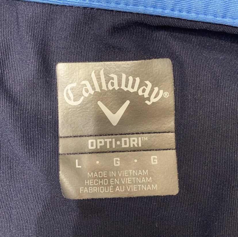 Callaway Mörkblå med detaljer Piké (L/XL)