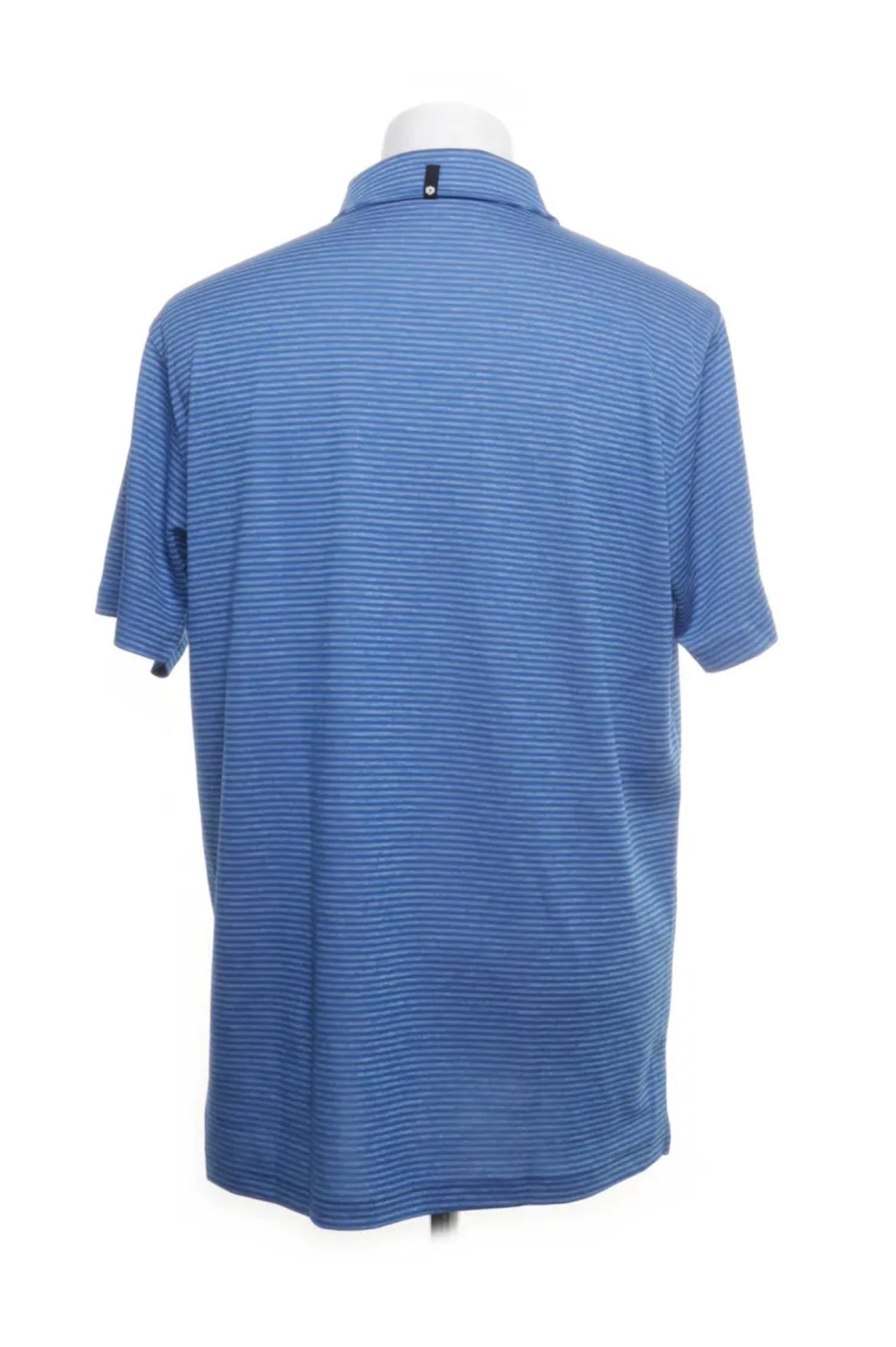 Puma Blå Randig Piké (XL)
