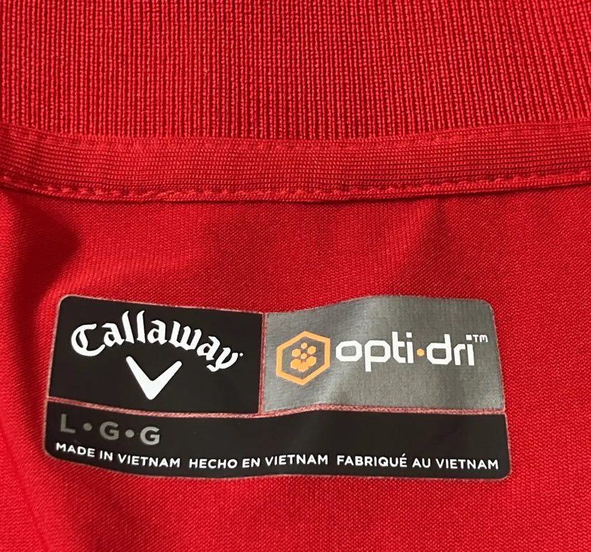 Callaway röd Piké (XL)