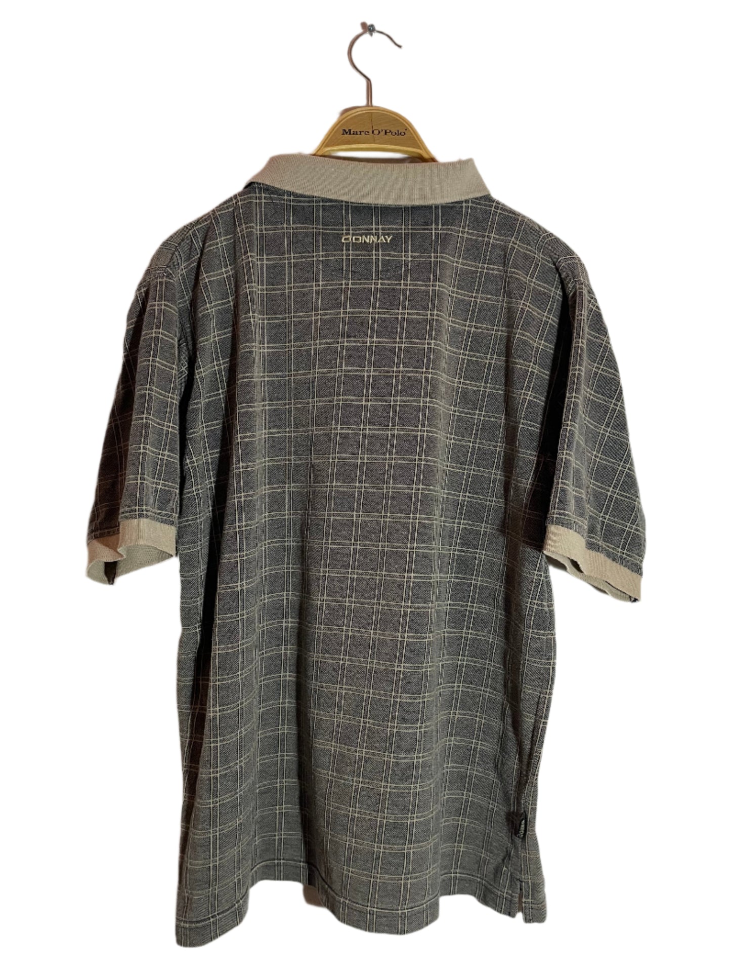 Donnay Vintage Olivgrön/Grå Piké (M/L)
