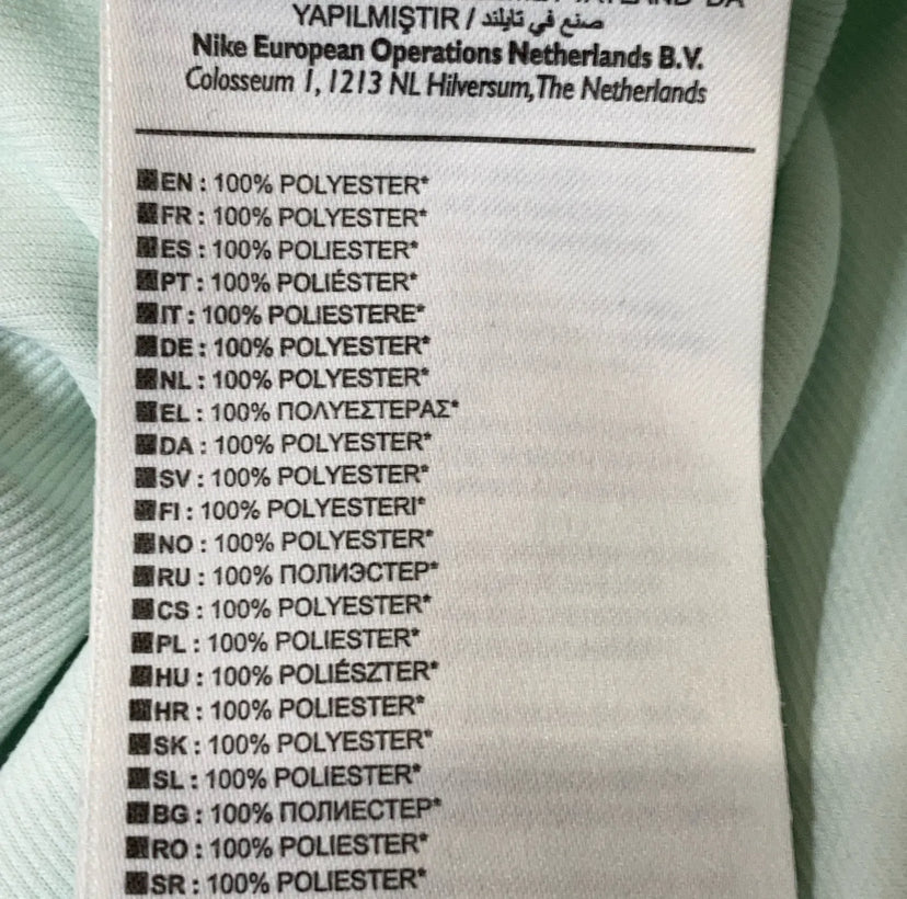 Nike Ljusgrön Piké (XS/S)