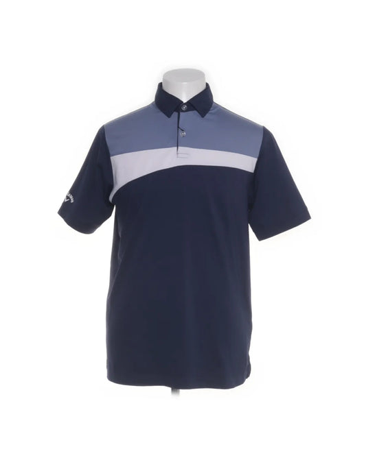 Callaway blå Piké med detaljer (M/L)