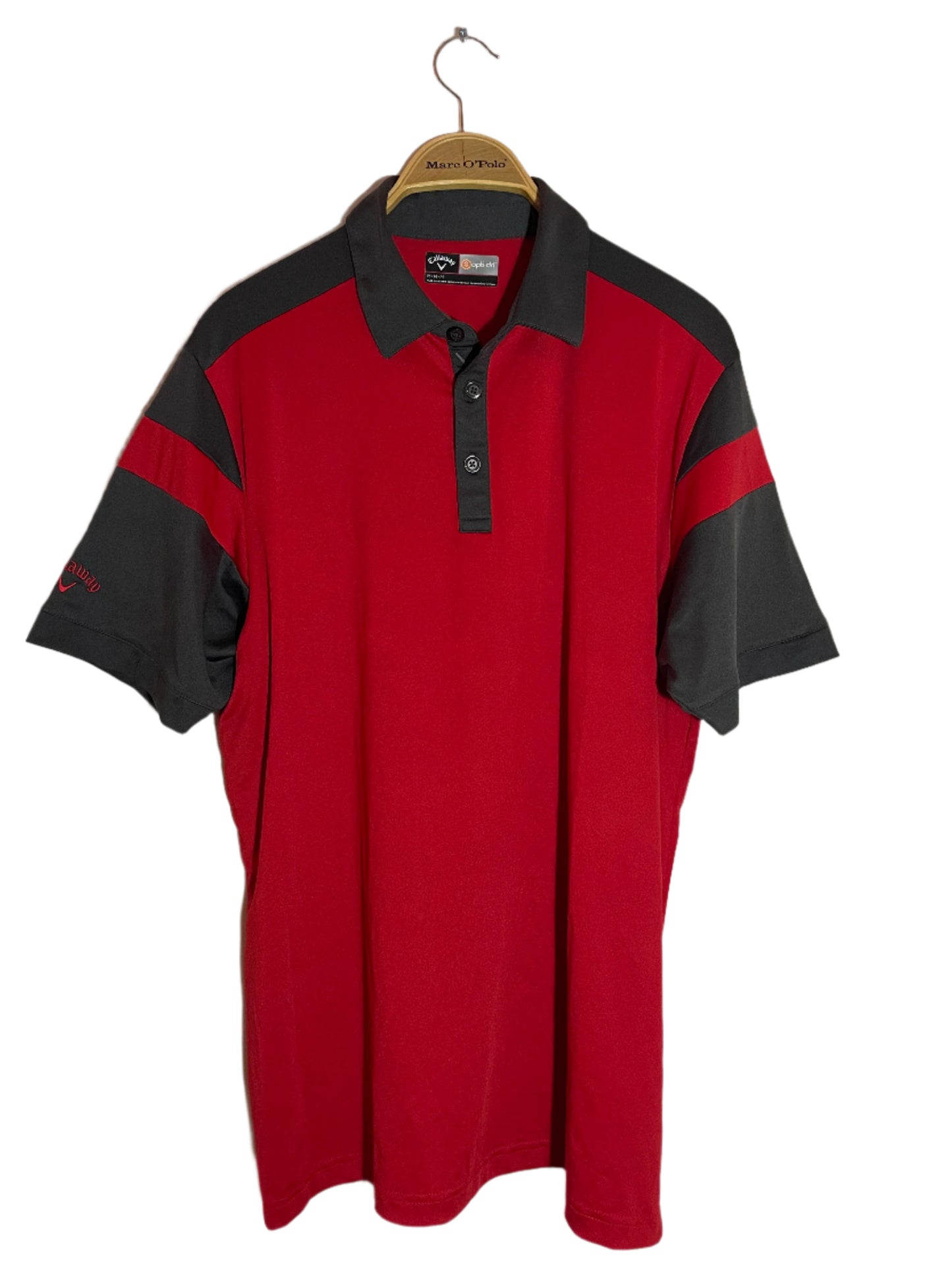 Callaway Röd/Svart Piké (L/XL)