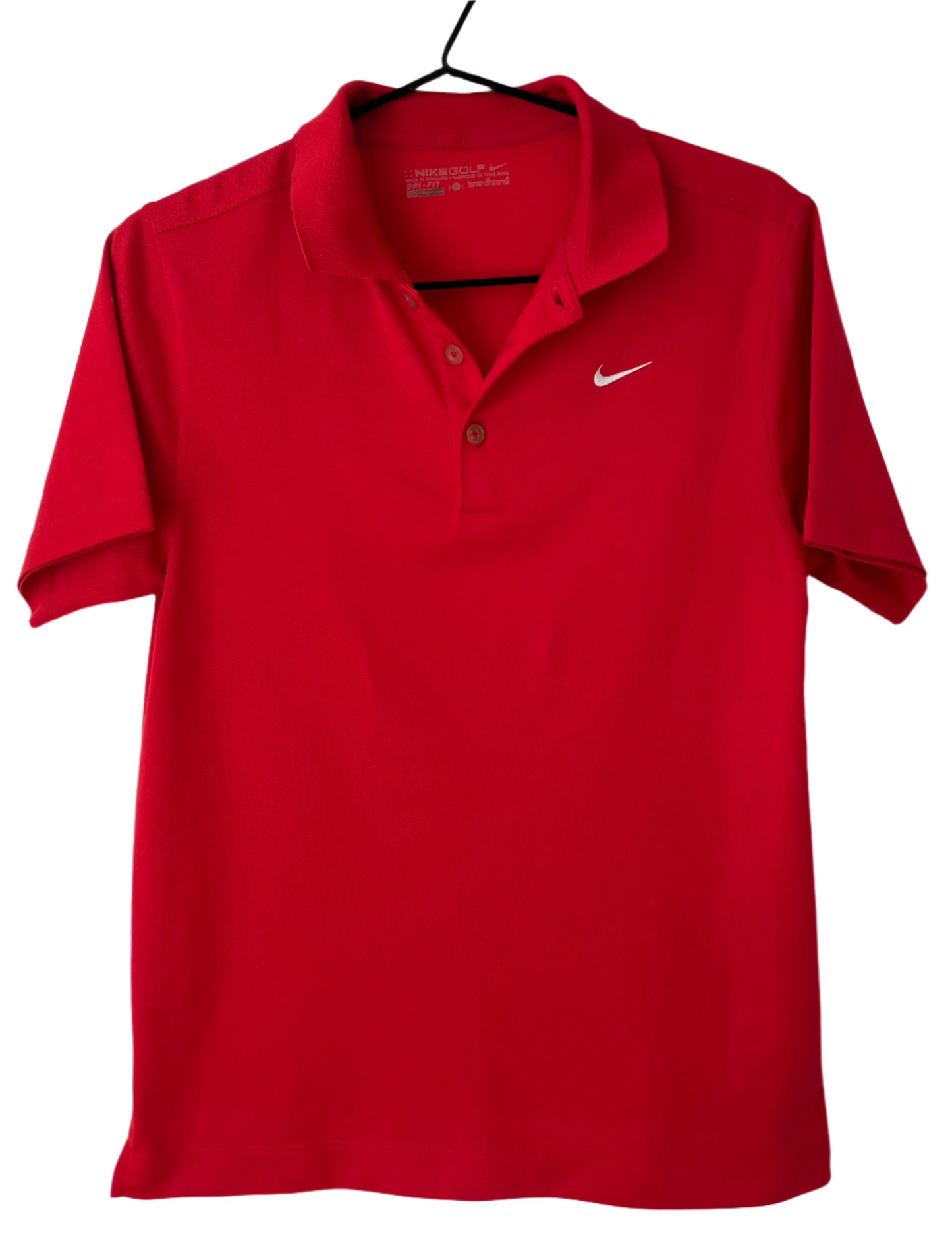 Polo Nike rojo de domingo de Tiger Woods (talla S)