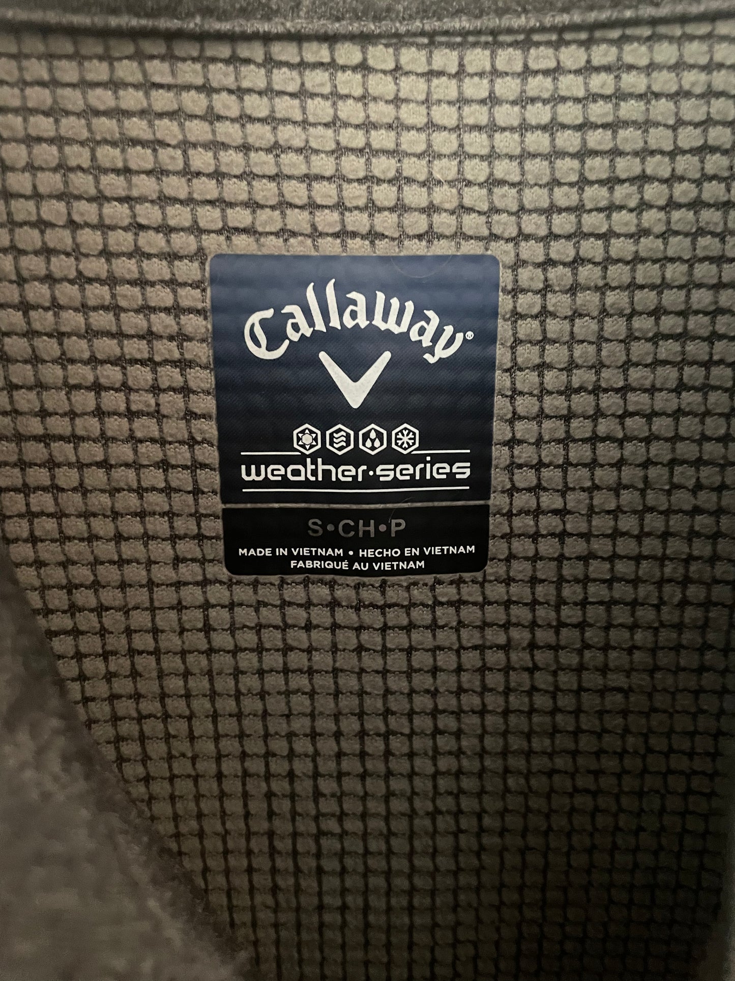 Callaway Grå Halfzip (M)