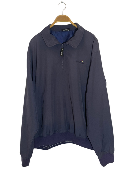 Arnold Palmer Vintage Halfzip Marinblå (L)