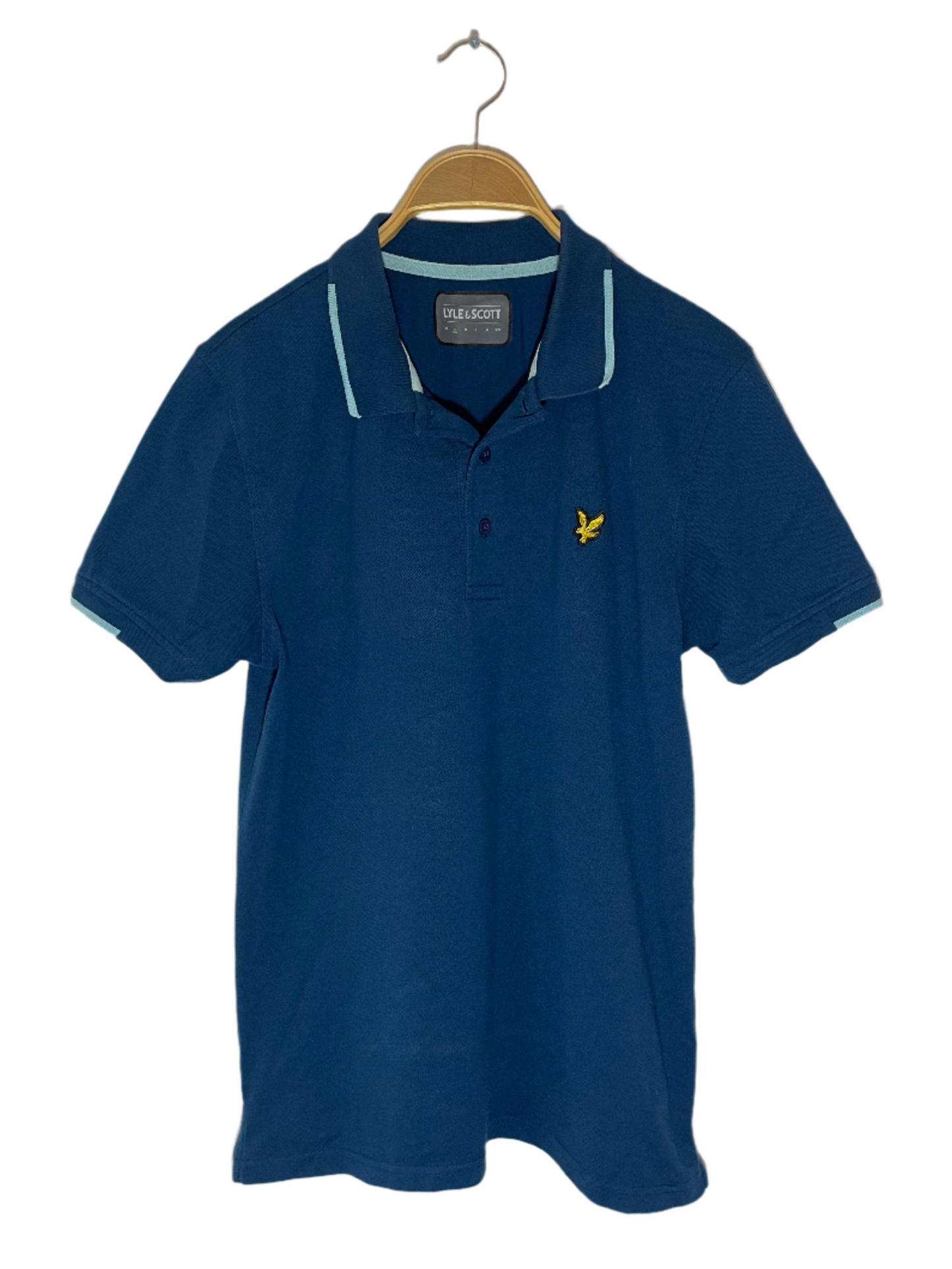 Lyle&Scott Blå Piké (S)