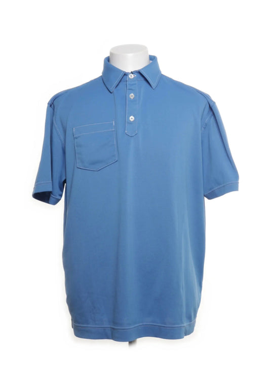 FootJoy Blå Piké med Ficka (XL)