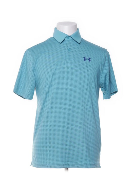 Under Armour Ljusblå Piké med Detaljer (S/M)