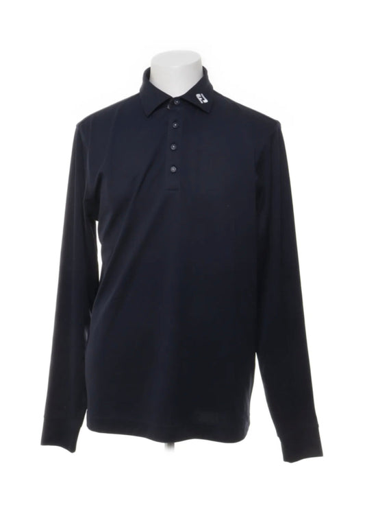 FootJoy Mörkblå Halvkrage (M)
